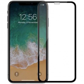Folie de sticla Apple iPhone XR, 9D FULL GLUE Negru