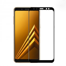 Folie de sticla Samsung Galaxy J4 Plus, 9D FULL GLUE Negru