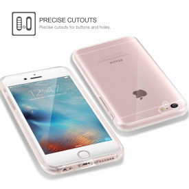 Husa Apple iPhone 6/6S, FullBody ultra slim TPU , acoperire completa 360 grade