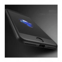 Husa Apple iPhone 8, FullBody Elegance Luxury iPaky Black, acoperire completa 360 grade cu folie de sticla gratis