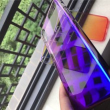 Husa Apple iPhone XS MAX, Gradient Color Cameleon Albastru-Galben