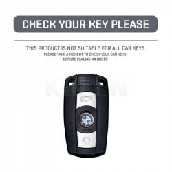 Husa de protectie premium pentru cheie auto compatibila cu BMW E60 E61 E70 E81 E87 E90 E91 E92 X1 X5 X3 1 3 5 6 Z4