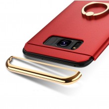 Husa Samsung Galaxy A5 2017, Elegance Luxury 3in1 Ring Rosu
