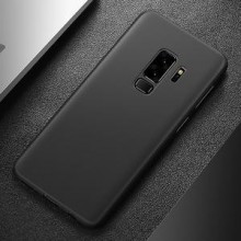 Husa Samsung Galaxy A8 2018, FullBody Elegance Luxury Negru, acoperire completa 360 grade cu folie de protectie gratis