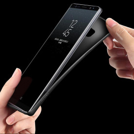 Husa Samsung Galaxy Note 8, slim antisoc Negru