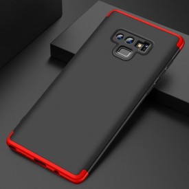 Husa Samsung Galaxy S10 Plus, Elegance Luxury, 360° 3in1 Negru-Rosu