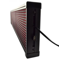 panou LED exterior afișaj digital reclamă luminoasă LED personalizabil intensitate de mare putere rama de aluminiu panou de afișaj electronic LED publicitate permanentă consum redus de energie vizibilitate mare instalare simplă și practică aplicație inclu
