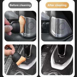 Pensula Profesionala cu peri moi ideala pentru Detailing interior auto