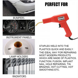 Set 200 bucati capse metalice de intarire pentru aparat sudat plastic, lipit/reparat-Model S(spira)