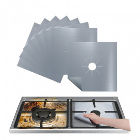 Set 4 Folii de Protectie Premium pentru Plita si Aragaz SILVER