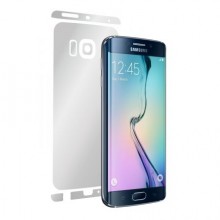 Folie Alien Surface HD, Samsung Galaxy S6 Edge, protectie spate, laterale + Alien Fiber cadou