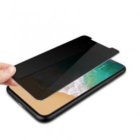 Folie de sticla Apple iPhone 11 PRO MAX, Privacy Glass case friendly, folie securizata duritate 9H