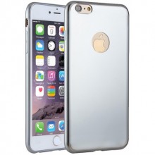 Husa Apple iPhone 7, Elegance Luxury placata argintiu (ELECTROPLATING SILVER)