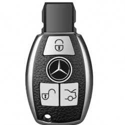 Compatibila cu tipurile de chei Mercedes-Benz: A/B/C/E/S Class/CLK/ML/W164/W245/A209/W212/W204 (Fii atent la forma cheii tale)  Protectie completa: Protejati-va cheile auto de daune, urme, praf si zgarieturi  Usoara si Durabila: Extrem de usoara si durabi
