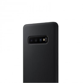 Husa Samsung Galaxy S10 Plus, Silicon antisoc, Negru