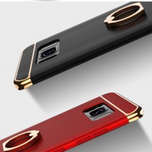 Husa Samsung Galaxy S8, Elegance Luxury 3in1 Ring Rosu