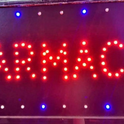 Reclama Text LED - Farmacie / animatie luminoasa dinamica NOU