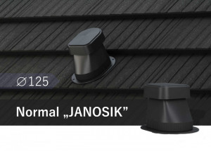 Cos ventilare șindrila metalică JANOSIK