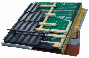 SET Parazapadă cilindrică 2 m + 2 suporți țiglă ceramica beton