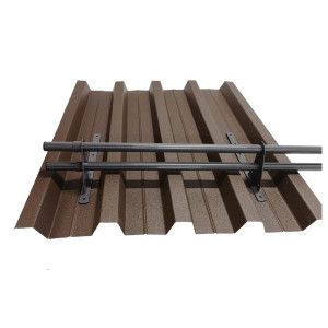 Set Parazapada cilindrica 2 ml cu 3 suporti tabla cutata, sandwich panel