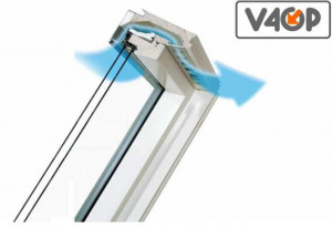 Fereastra de mansarda Fakro FTU-V U3 55x78