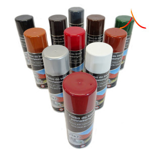Spray retuș țiglă metalică Negru RAL 9005 Lucios
