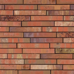 Placaj ceramic klinker Archipolis Volt Rood