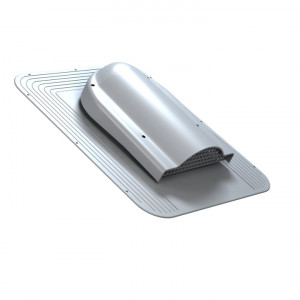 Element ventilare șindrilă bituminoasă gri deschis