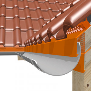 Grila ventilare streaşină