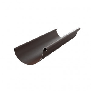 Jgheab de scurgere metalic semicircular, D 150 mm, WTB, 4 m