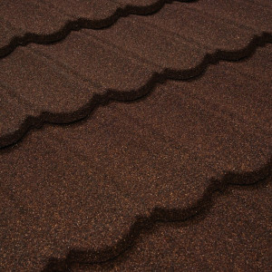Tigla metalica roca vulcanica BOND Brown bark