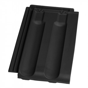 Tigla ceramica Tondach Jupiter negru satinat