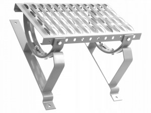 Treaptă zincată acces acoperiș țiglă metalică