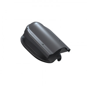 Element ventilare tablă cutată H 35 mm gri