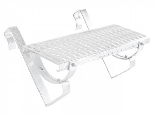 Treapta ZINCATA acces acoperis cu tigla ceramica/beton, 40 cm