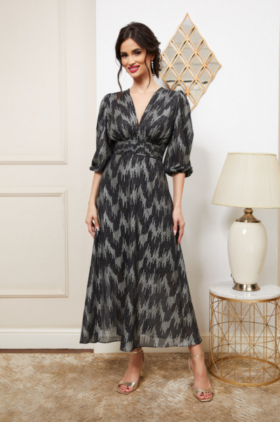 Rochie Eveline Argintie