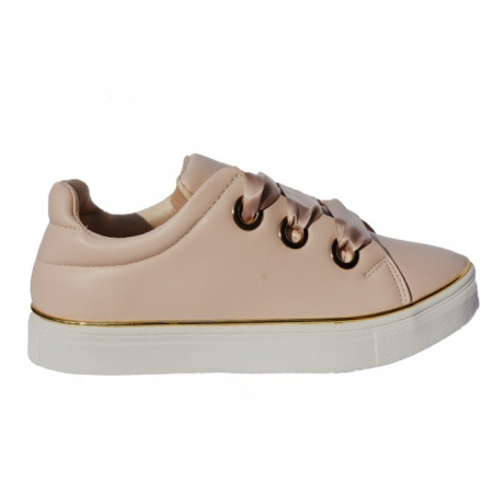 Pantof sport de culoare roz pudra, usor si comod