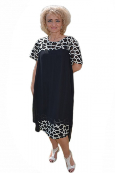 Rochie deosebita de ocazie, neagra, model bej cu aspect floral