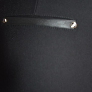 Pantalon lung masura mare, model casual din material cu tinuta