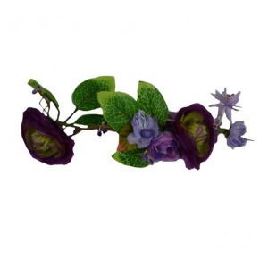 Accesorii pentru ocazie, florale, in nuante albe, rosii, mov