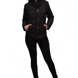 Jacheta moderna, de culoare neagra shic