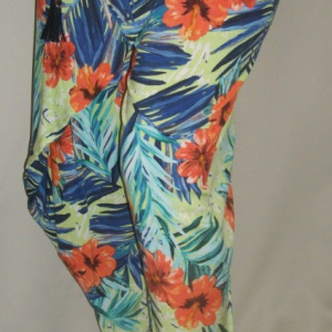 Pantalon  modern, multicolor PA-1428-MC