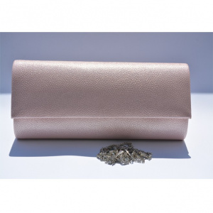 Poseta nuanta argintiu,alb,auriu,roz , design imprimat in material