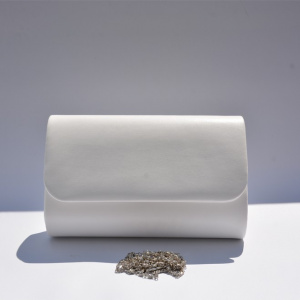 Poseta plic de ocazie, nuanta de bej, alb, roz somon,ivory cu design deosebit