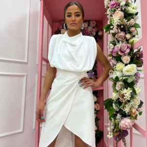 Rochie Marisa alba