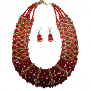 Coliere impletite, multicolore