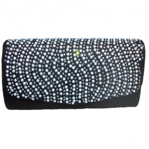 Poseta shic, cu perle mici decorative si strass-uri