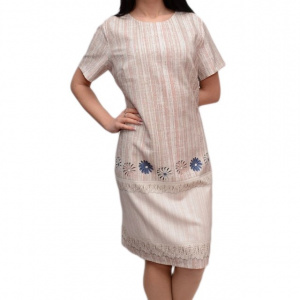 Rochie de zi pentru primavara, vara, cu imprimeu floral, colorat