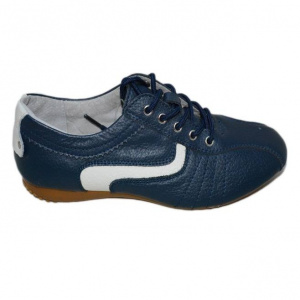 Adidas confortabil de culoare bleumarin cu dunga decorativa