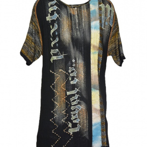 Tricou barbatesc de zi cu design rock,nunta neagra